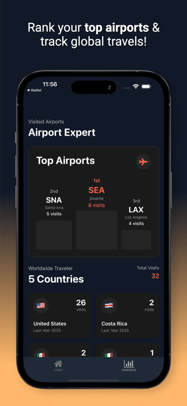 WingMap: Flight Stats screenshot